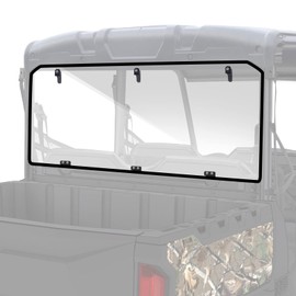 StarknightMT Rear Window For Ranger Midsize 570 500 - UV-proof Heavy Duty Ranger Rear Windshield Compatible With 2015-2023 Polaris Ranger Midsize 500/ 570/ SP 570/ CREW/ETX/ EV, Clear