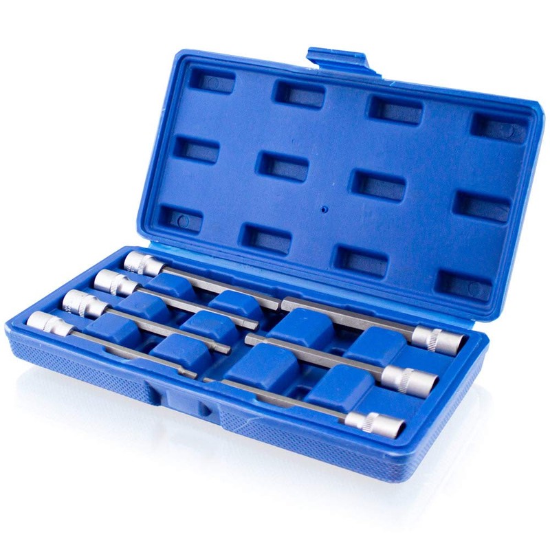 BITUXX 7-Piece Hexagon Socket Set Socket Tool Bit Set Nuts