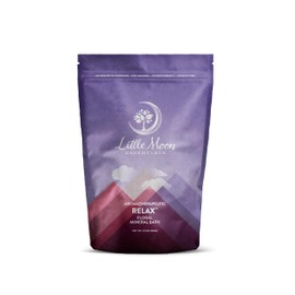 Little Moon Essentials Floral Mineral Bath Salt, Relax, 13.5 oz.