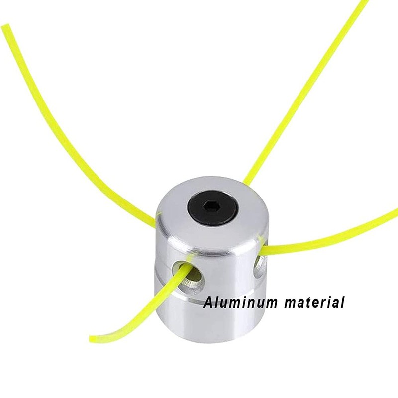 Deautie 2 x grass trimmer replacement, trimmer head aluminium, thread