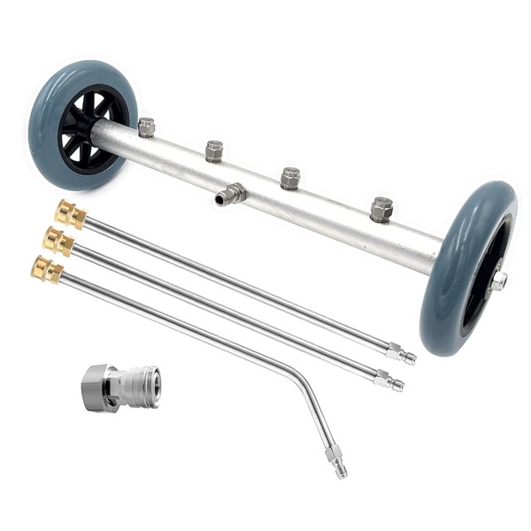 QCHENYI 16 Inch Pressure Washer Undercarriage Cleaner,Undercarriage Pressure Washer Attachment,Water