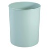 iDesign Franklin BPA-Free Plastic Round Waste Basket - 8" x