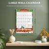 Ospelelf Calendar 2025-2026 Monthly Wall Large Planner Pad with Protective