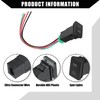 Hihaha 1 Set Spotlight Button Switch Motor Boat Switch with