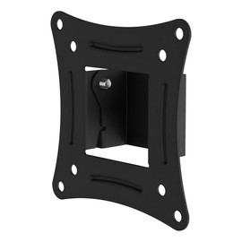 AVF TV & Monitor Wall Mount - Flat TV Bracket For Screens Up to 32" and 15kg - Perfect For Small TVs and Gaming or Work Monitors - For Solid Wall or Wood Stud - All Fixings Provided - Black - AL100