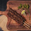 DESIOLE Natural Bamboo Skewers, 100Pcs 10Inch BBQ Sticks for Appetiser,