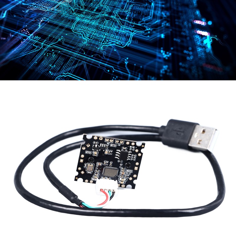 2MP Camera Module 72 Degree No Distortion Manual Focusing USB