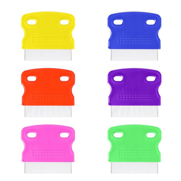 Gjinxi Eye Comb for Pets, 6 Pcs Flea Lice Comb