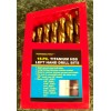 Unbranded 15pc LEFT HAND HSS TITANIUM DRILL BIT SET counter