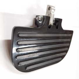 LifeLine Mini Boards Harley Highway Passenger floorboards Black Rubber Motorcycle Softail