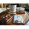Solid Wood Book Shaped Coasters w/drinking puns