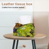 2 Pack Tissue Box Cover Holder, Green Dinosaurs Castle Rectangle