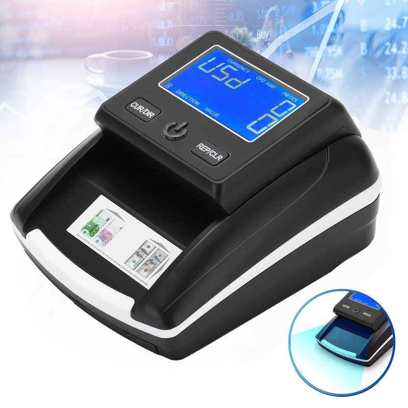 Banknote Detector Small Portable Convenient Digital Technology Intelligent Money Counter
