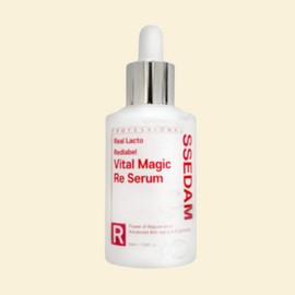 Sedam Cedam Real Lacto Red Label Vital Magic Re Serum 50ml Wrinkle Elasticity Anti-Aging / 쎄담 리얼락토 레드라벨 바이탈 매직 Re세럼 50ml 주름 탄력 안티에이징