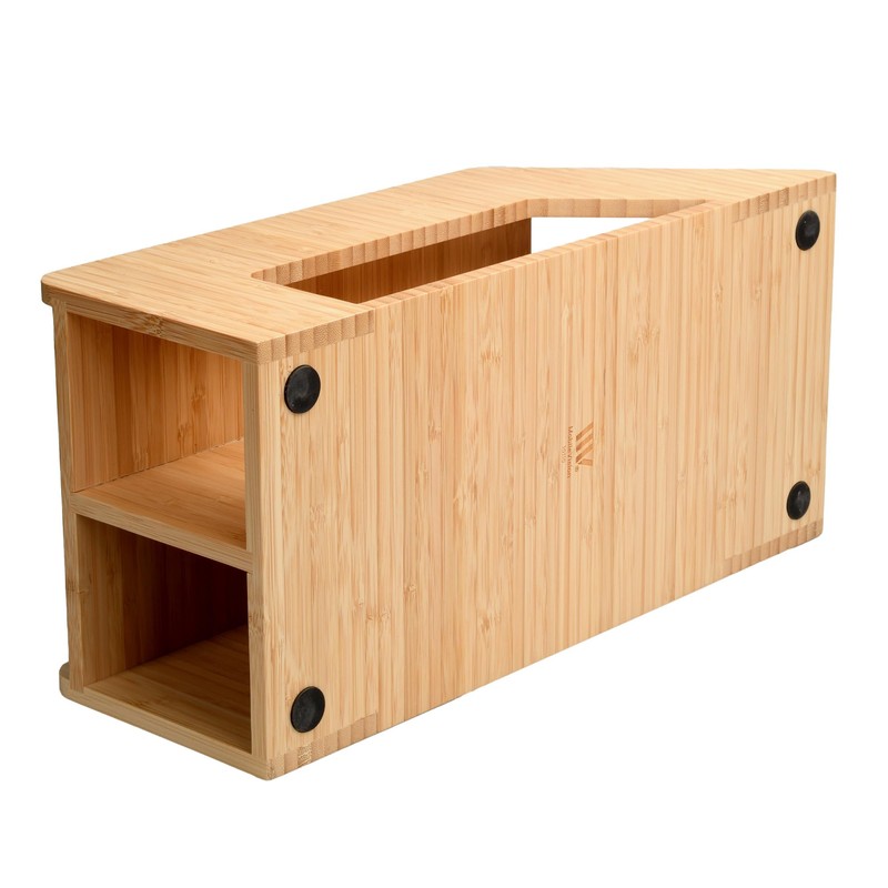 Mobilevision Bamboo Stand for Water Jugs/Large Beverage Jugs for Dispensing