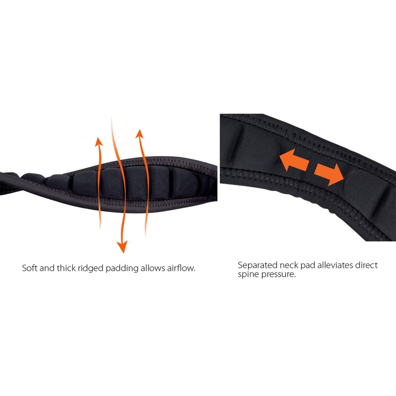 Protec NLS310M 22 inch Less-Stress Adjustable Saxophone Neck Strap -