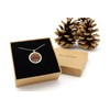NaturSchatulle Necklace with Pendant Wood Engraving Necklace Wooden Pendant Locket