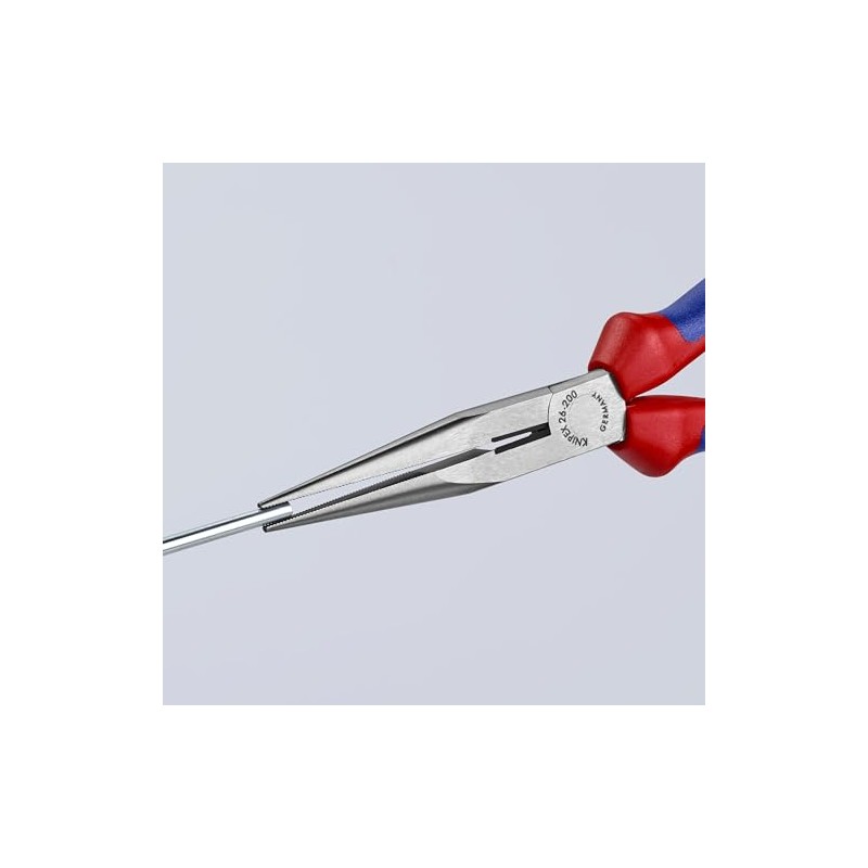 Knipex Pinza Punta Larga con Corte 8 con Mango Ergonómico,
