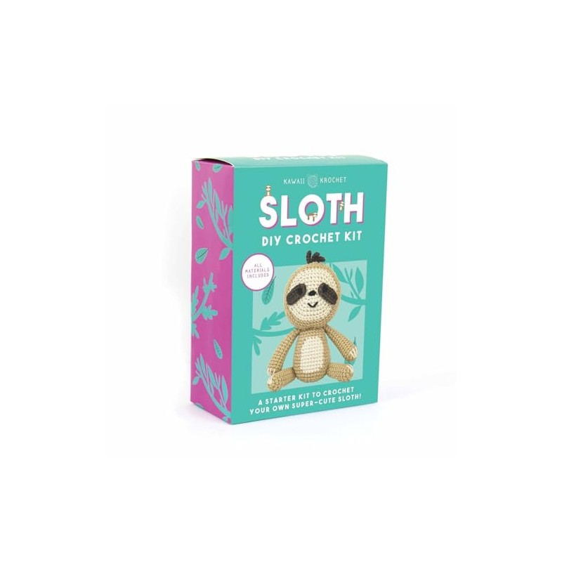 Gift Republic Kawaii Krochet - Kit de ganchillo perezoso DIY