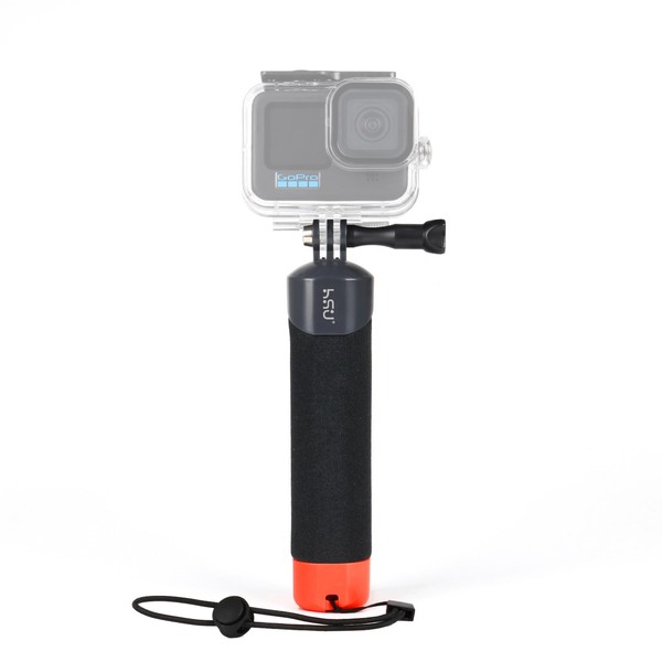 HSU Wasserdichter Einbeinstativ Schwimmender Handgriff für Go Pro Hero 12/11/10/9/8/7/6/5/4/3