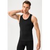 SPVISE Black Compression Tank Top Men Cool Dry Athletic Compression
