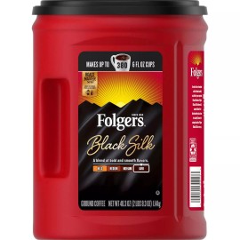 Folgers Ground coffee (select variety below) - Black Silk Coffee