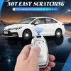MILD EAST Key Fob Cover for Toyota with Keychain, Soft