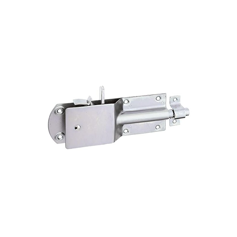 Gah-Alberts 124182 Sicherheits-Stallriegel, mit befestigter Schlaufe, Platte 200 x 70