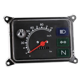 Speedometer up to 100 km/h, bulb not included, for Simson SR50, SR80