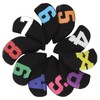GLOGLOW Colour Numbers Golf Iron Headcover Set 10 Pieces Neoprene