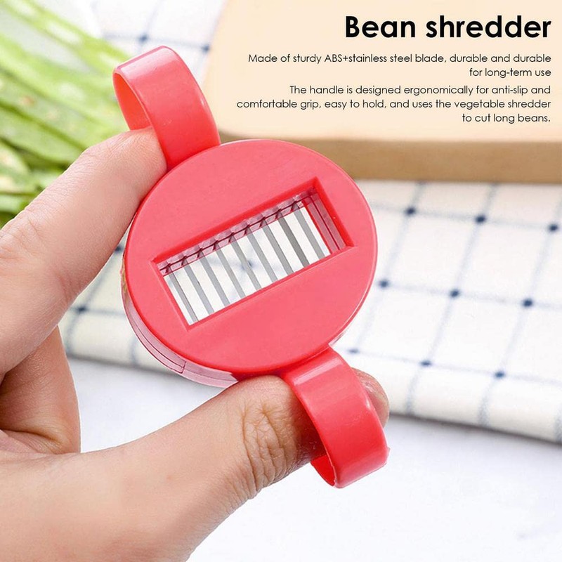 TorSor 2 Pack Green Bean Slicer French Cut Style Long