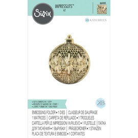 Sizzix Christmas 3D Impresslits Embossing Folder Ornament