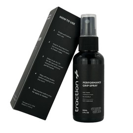 Traction+ Premium Shoe Grip Spray – Instantly Restores Grip and Revives Rubber Soles. All-in-One Traction Spray for Basketball, Volleyball, Badminton & More. All Natural Ingredients. Designed in USA.