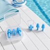 Tapones de Oídos y Pinza Nasal para Natación, Set de