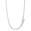 NKlaus 40 cm Snake Chain 925 Silver Elegant Necklace Filigree