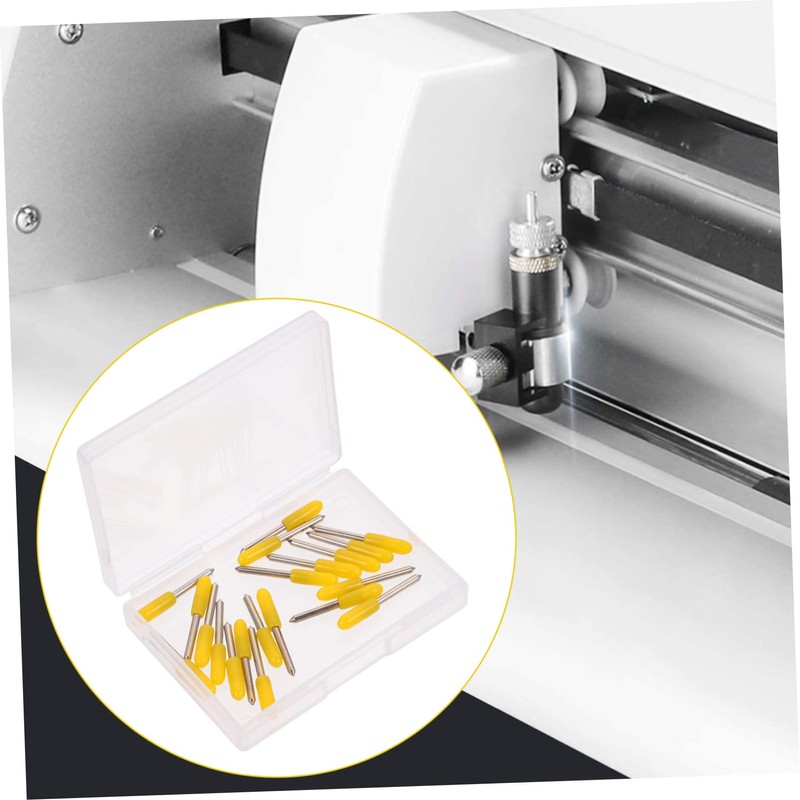 Operitacx 2 Boxen Graviermaschine Nadel Beschriftung Klingen Schneideplotter Teile Schneideplotter