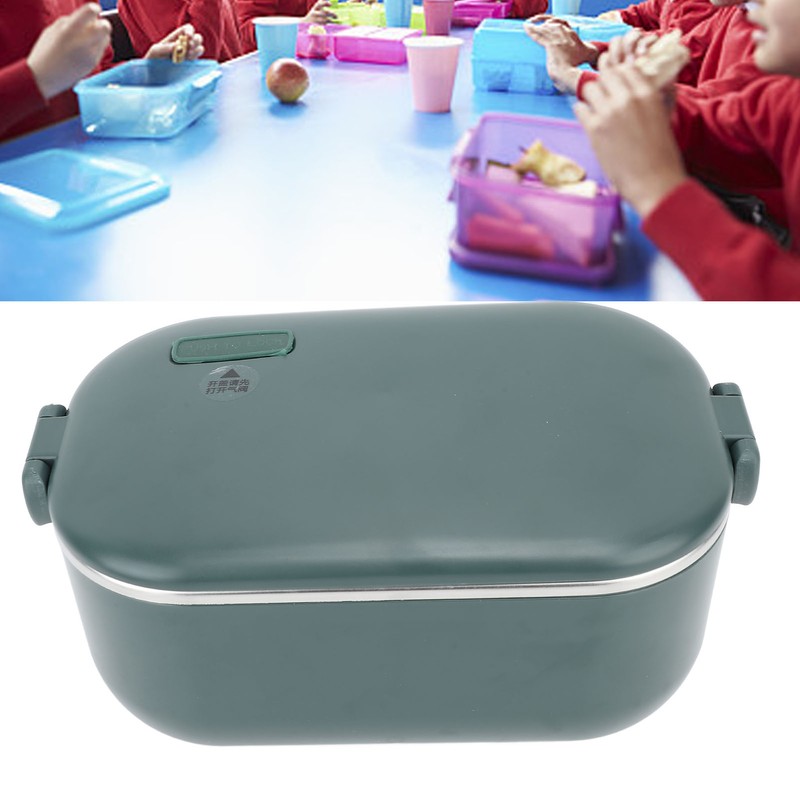 Electric Lunch Box 48W 1L Capacity Efficient Even Heating Washable