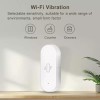 Alexa WiFi 진동 센서 앱 알림 기능이 있는 스마트 도어