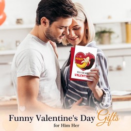 FLYAB Funny Valentine's Day Cards for Him - 5.5''x8'' Naughty I've Picked You for MY Valentine Cards for Boyfriend Husband Fiance Romantic Vday Gifts Cards with Envelope