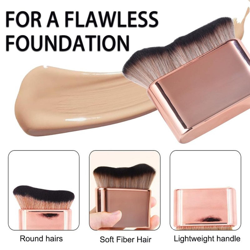 Azlanway Self Tan Brush, Soft Tanning Applicator for Face, Body