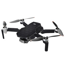 MIGHTY SKINS Carbon Fiber Compatible with DJI Mini 2 Portable Drone - Glamorous | Protective, Durable Textured Carbon Fiber Finish | Easy to Apply, Remove, and Change Styles | Made in The USA