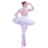 woosun Ladies Professional Ballet Tutu Adult 5Layers Organdy Platter Dance