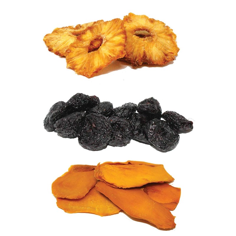 Fruit For Thought Healthy Non-GMO Dried Fruit Snacks Variety Pack,