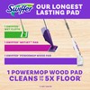Swiffer PowerMop Wood Mopping Pad Refills for Floor Cleaning, 11
