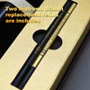 Cncrown Luxury Ballpoint Pen, 24k Gold Trim, Best Rollerball Pen