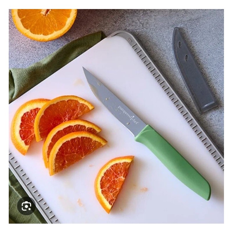 Pampered Chef New Pampered Chef COATED UTILITY KNIFE 100842 Green.