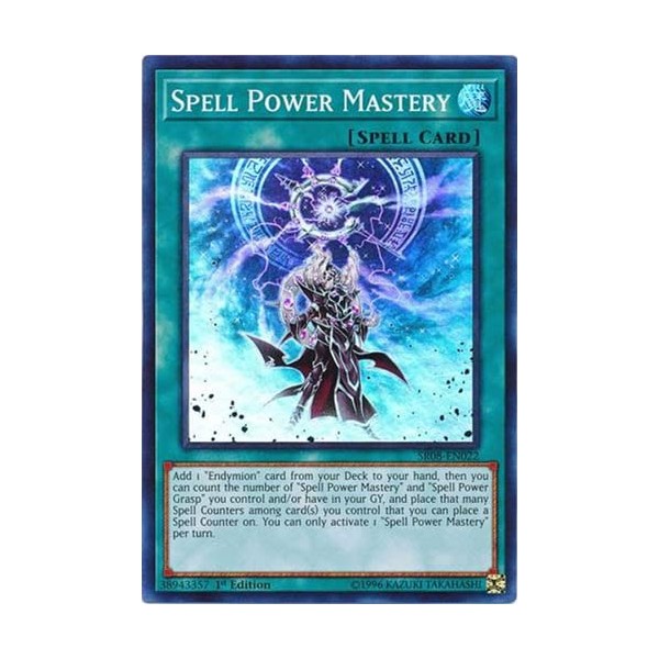 Spell Power Mastery - SR08-EN022 - Super Rare - 1st Edition