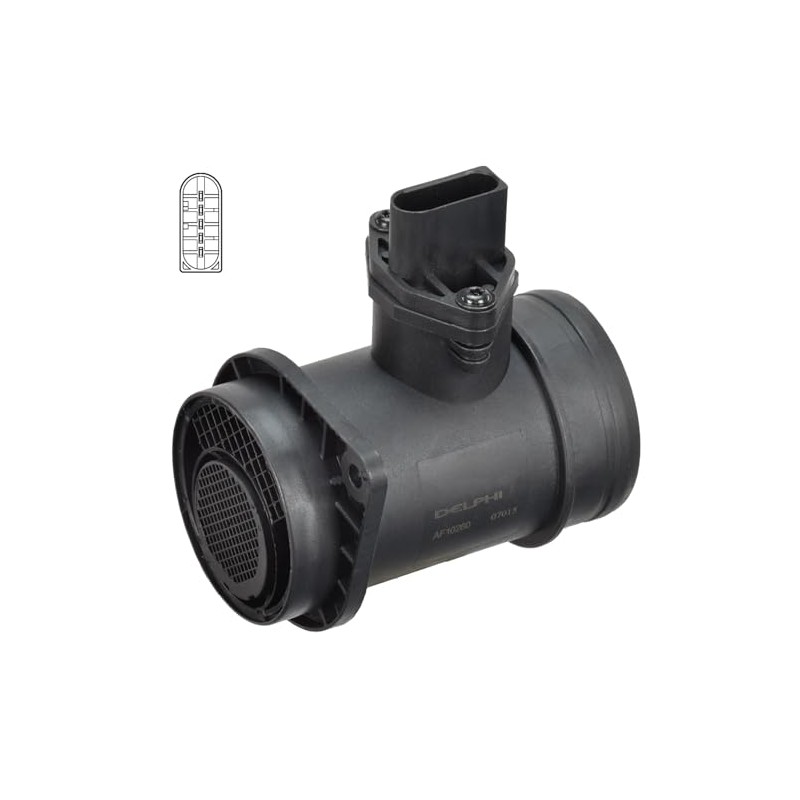 Delphi air mass meter, air flow meter.