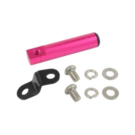 POSH FAITH 500079-32 Motorcycle Supplies Smartphone Holder Mount Stay Base Universal Type Pink