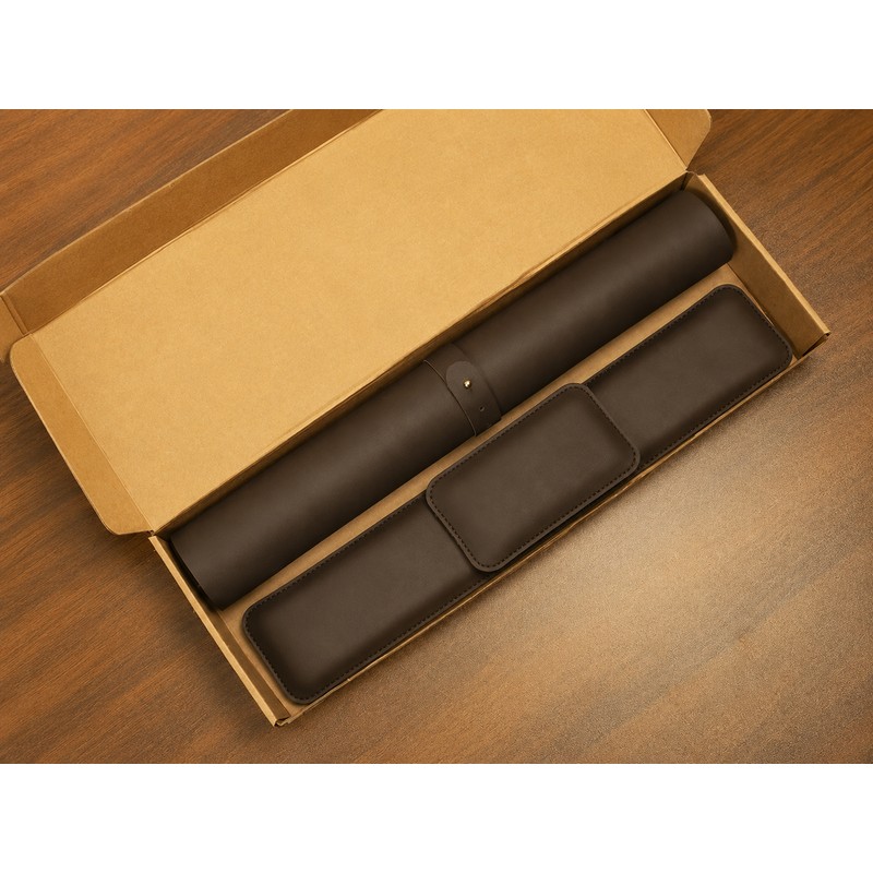Waterproof PU Leather Desk Mat Set for Office & Gaming